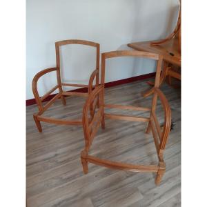 Paire de fauteuils Club 