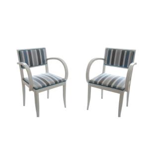 Pair Of Bridge Chairs 