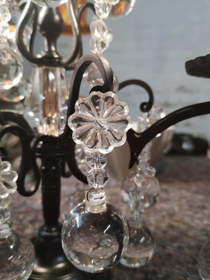 Pair Of French Girandoles From The Napoleon III Period Around 1880...-photo-2