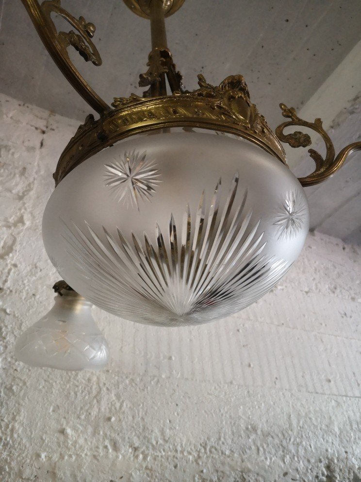 Lustre 1900 De Style Louis XV -photo-1