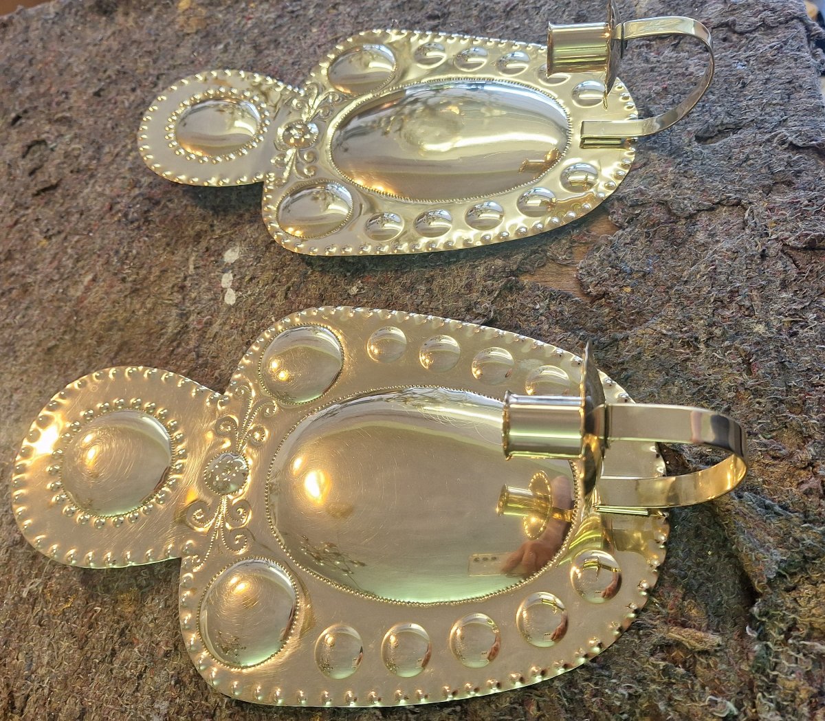 Set Of Swedish Wall Sconces By Axel Edvard Bolling, Circa 1960-photo-4