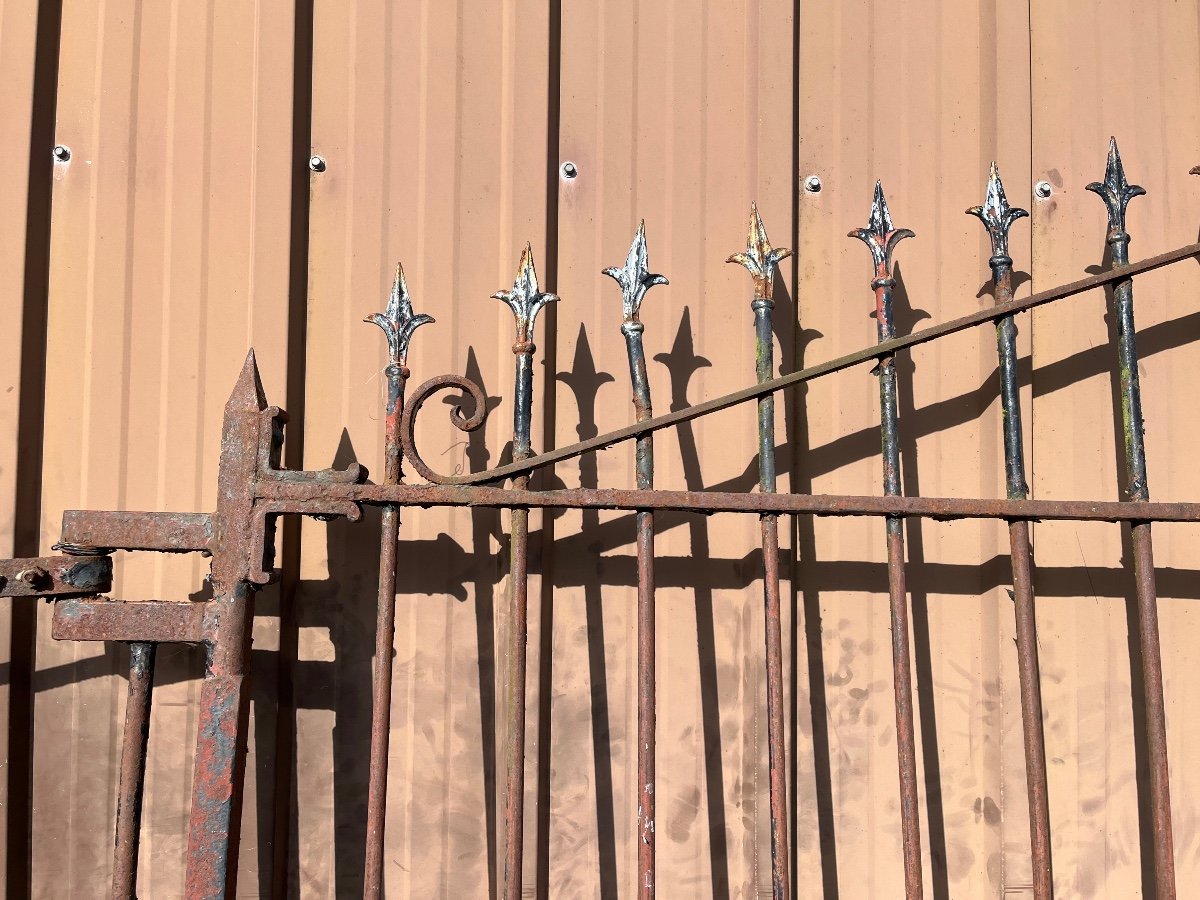 Antique Wrought Iron Gate-photo-1