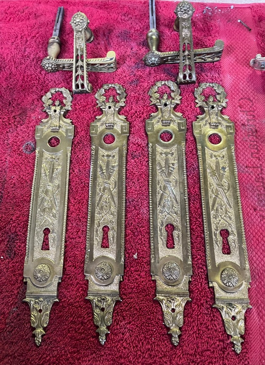 Bronze Handles And Cover Plates