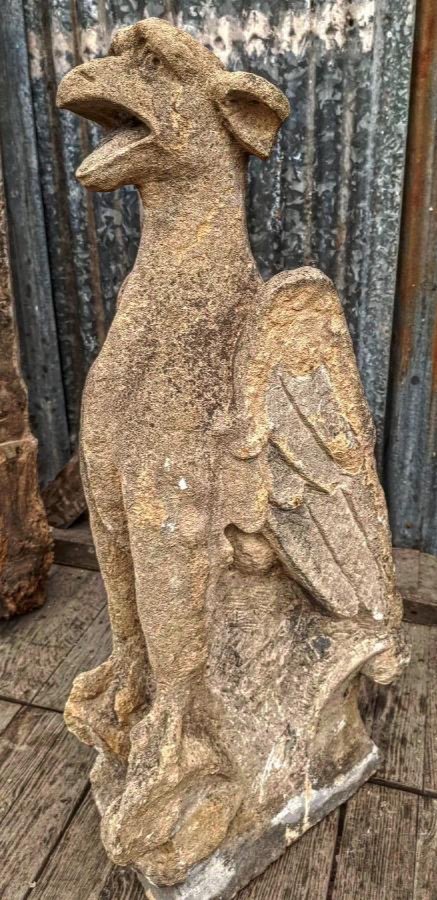 Natural Stone Griffin Statue