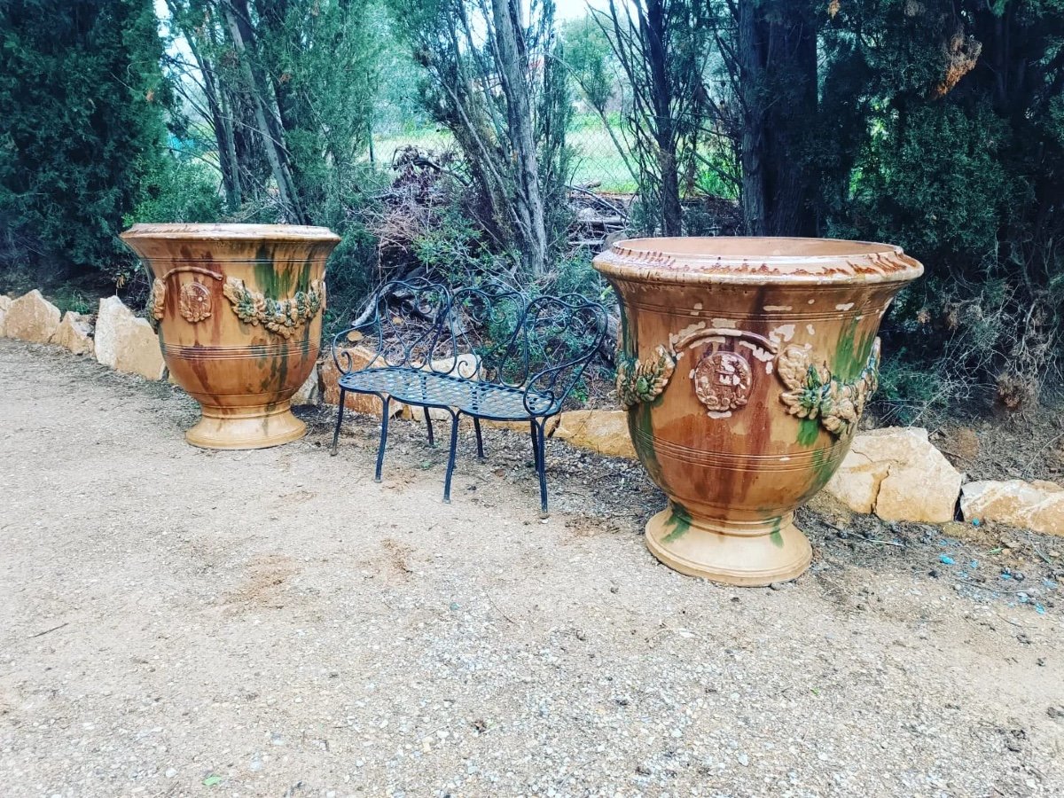 Pair Vases D Anduze -photo-4