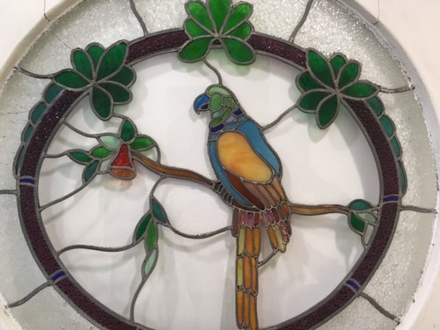 Stained Glass Art Deco Parrot-photo-3