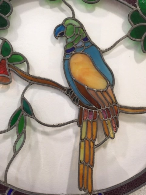Stained Glass Art Deco Parrot-photo-4
