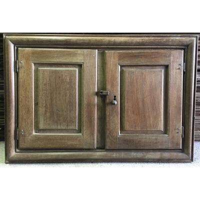 Louis XIII Oak Cupboards 2 Doors