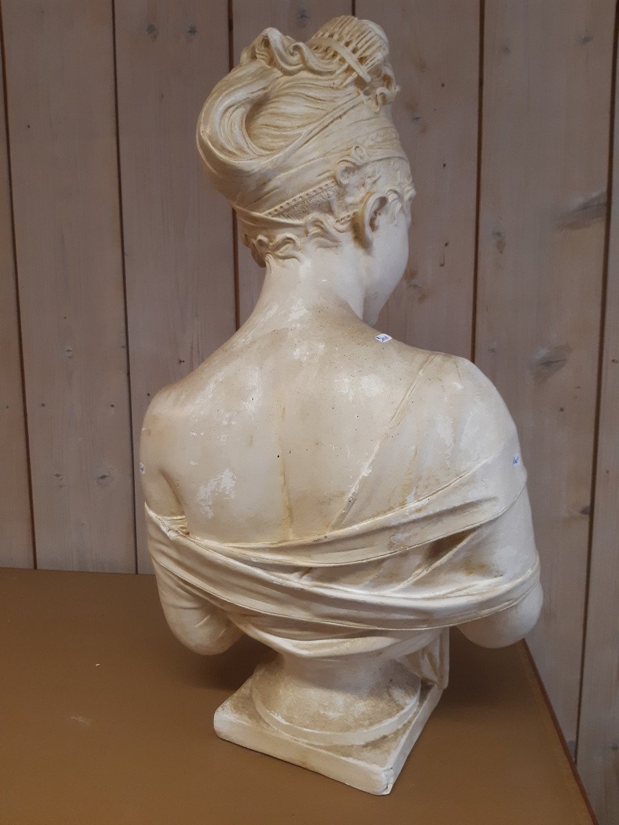 Buste En Plâtre Madame Récamier-photo-4