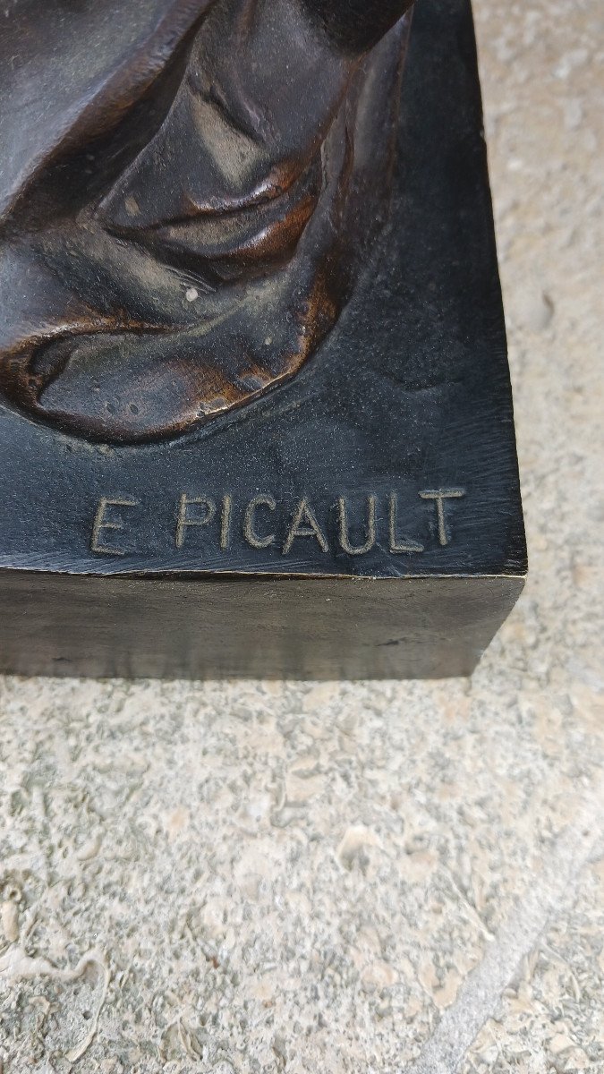 Bronze Emile Picault (1833-1922)-photo-3