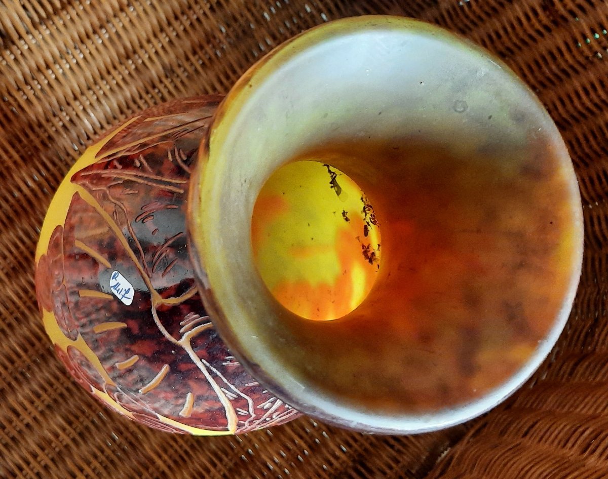 Le Verre Français Glass Paste Vase-photo-2