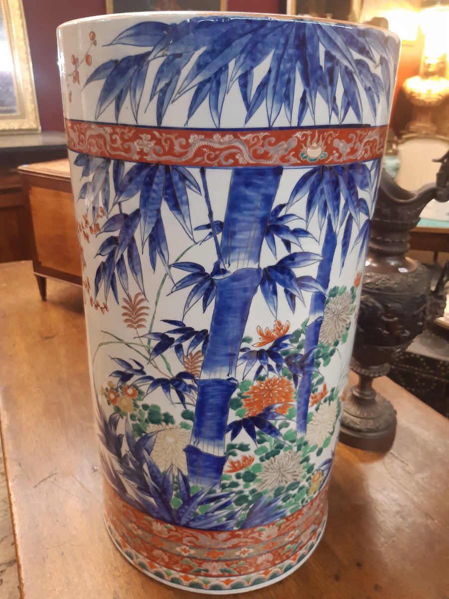 Large 19th Century Imari Vase-photo-2