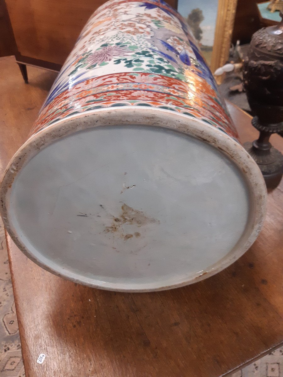 Large 19th Century Imari Vase-photo-4