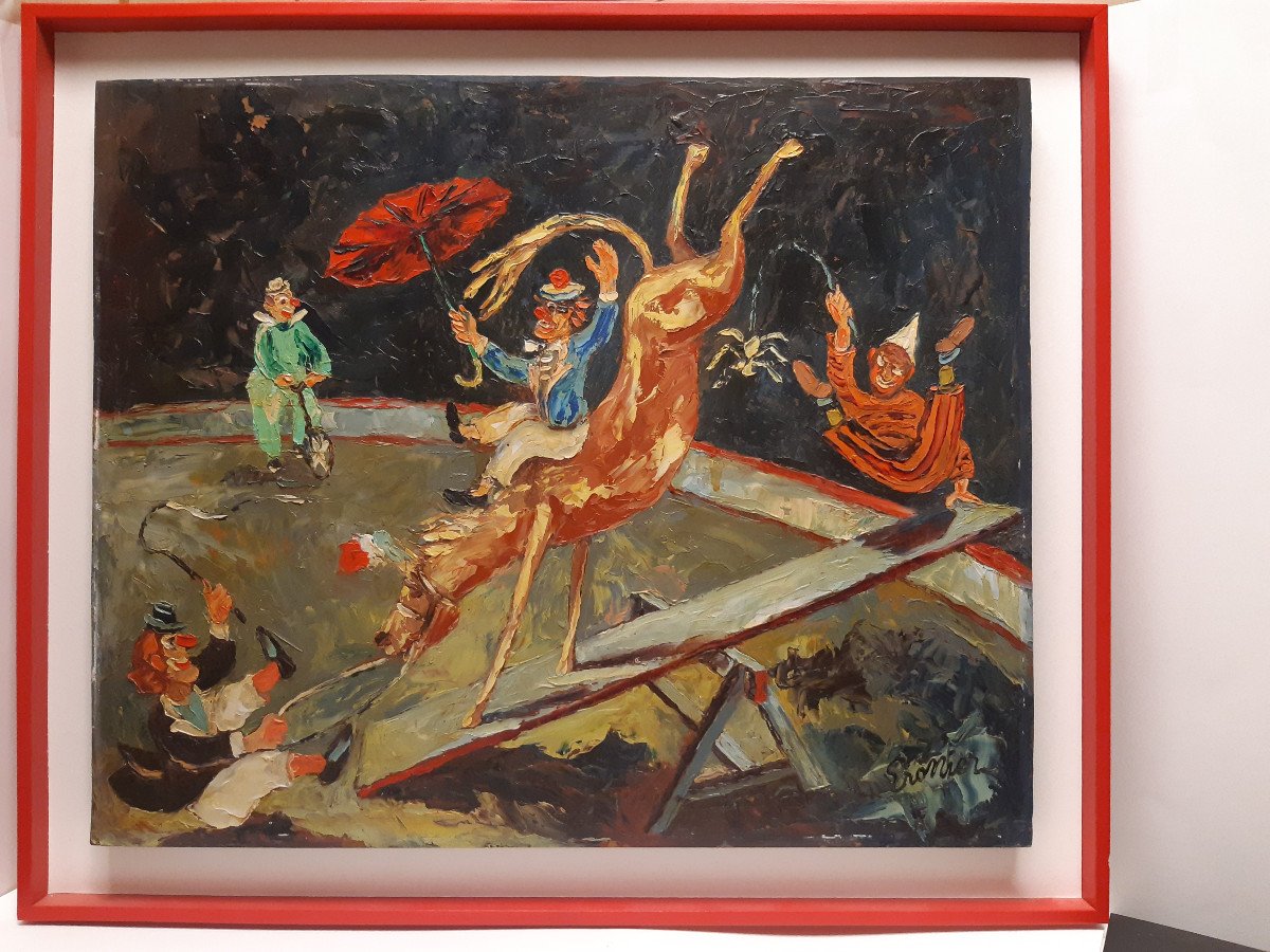Très Beau Et Rare Tableau Circassien
