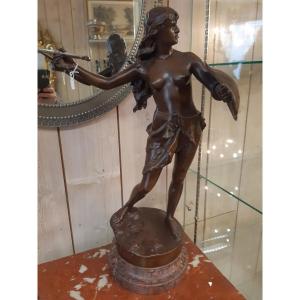 Large Spelter After Garnier