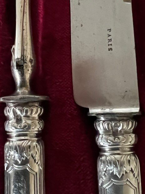 Puiforcat Couverts De Service En Argent Minerve-photo-1