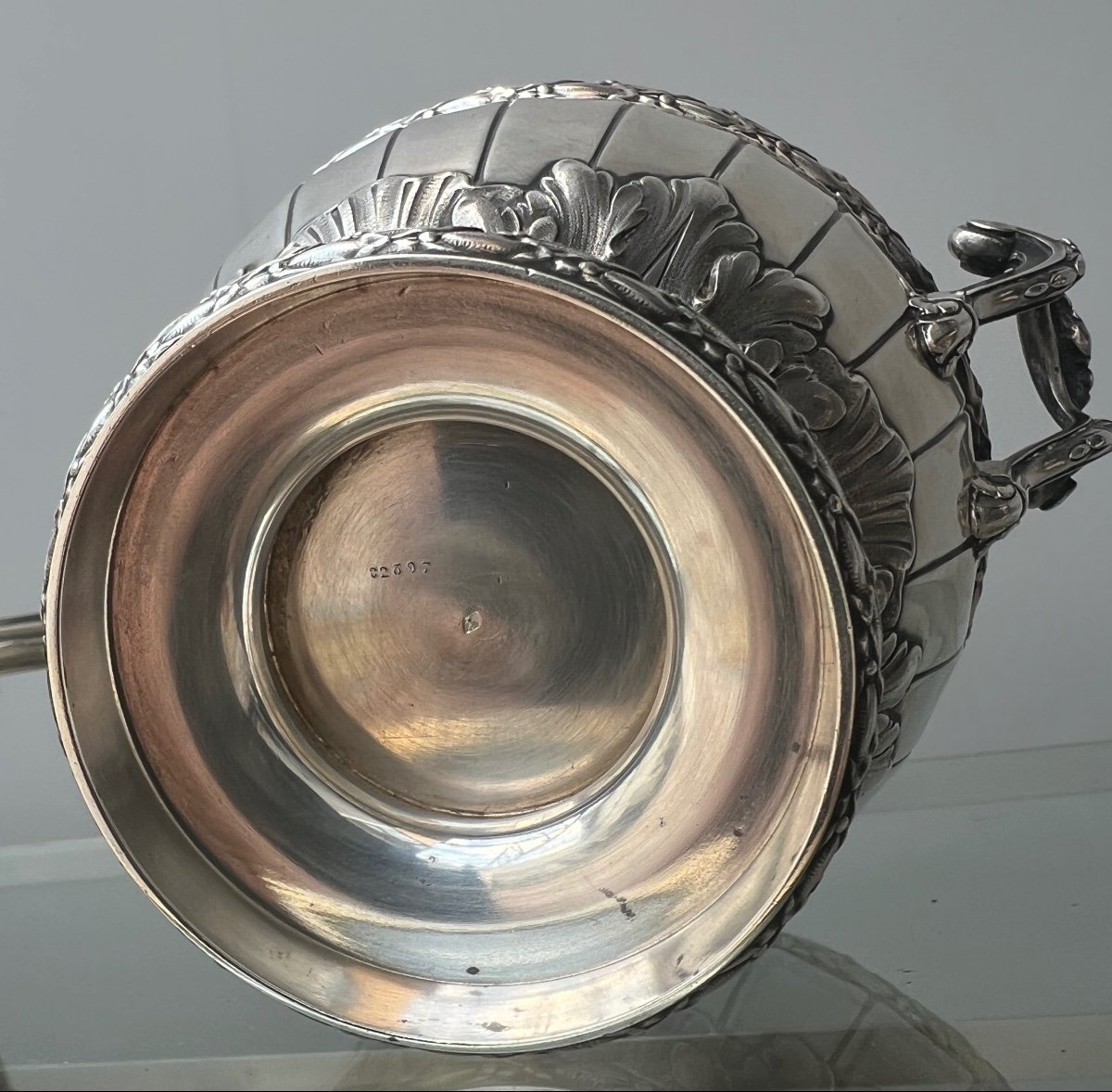 Tetard Frères  Sucrier En Argent Massif  744 Gr-photo-6