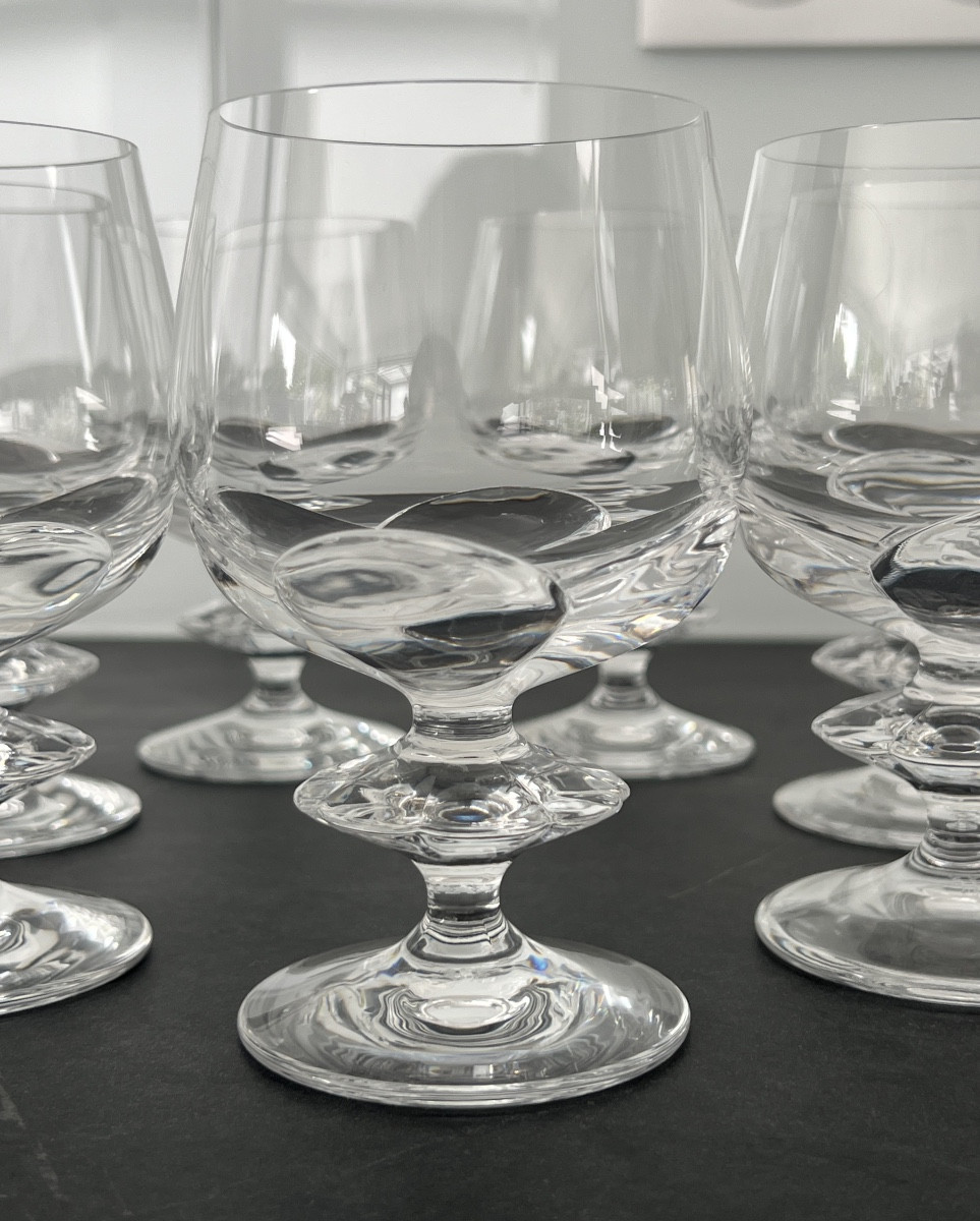 Lalique Modèle Blois 7  Verres à Vin en Cristal -photo-4