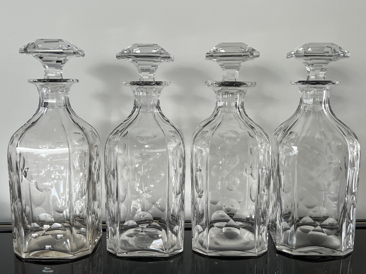 Baccarat Cut Crystal Liqueur Cellar Service-photo-6