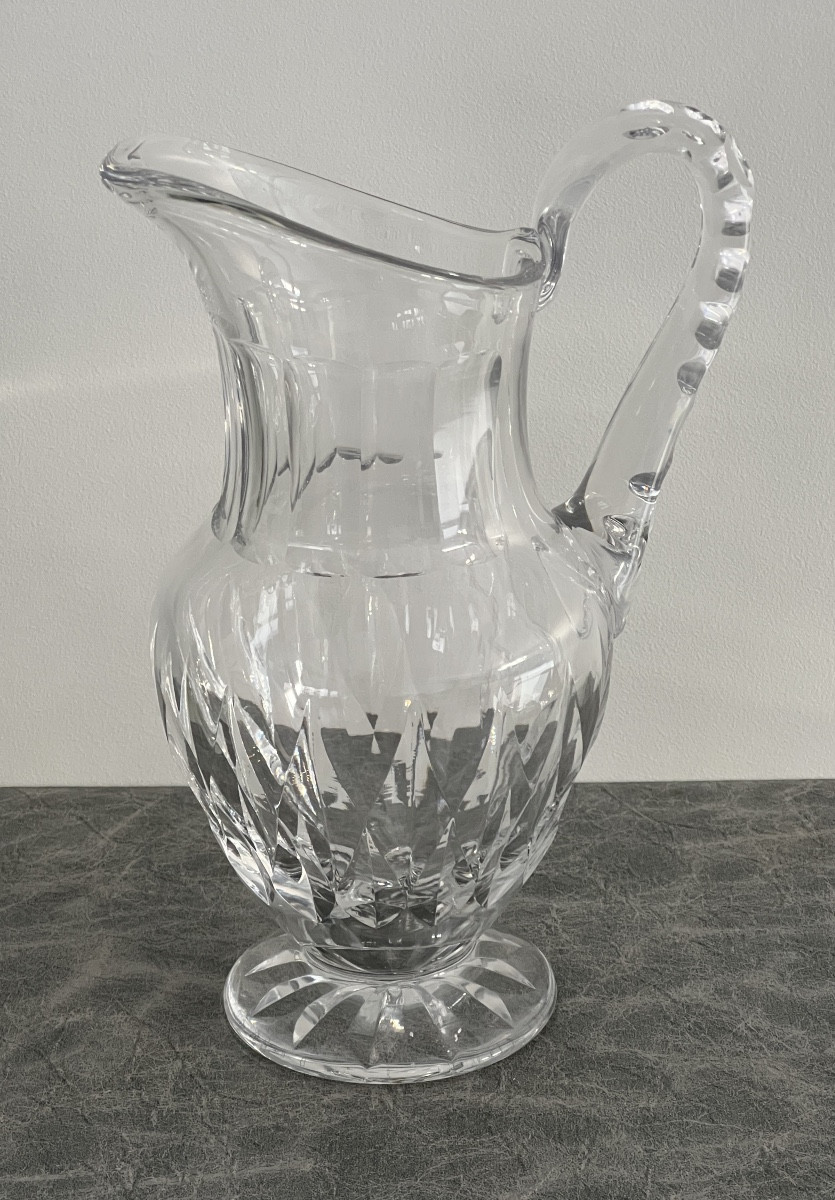 Saint Louis Broc à Eau Pichet en Cristal Taillé