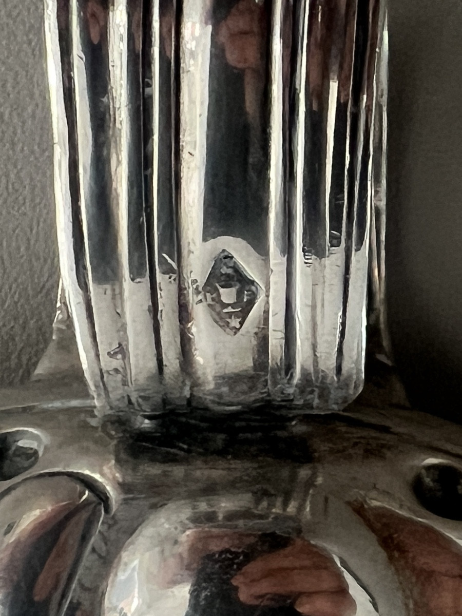 Solid Silver Wine Taster, Hallmarked With The Vieillard Mark (1st Standard Paris 1819-1838)-photo-3