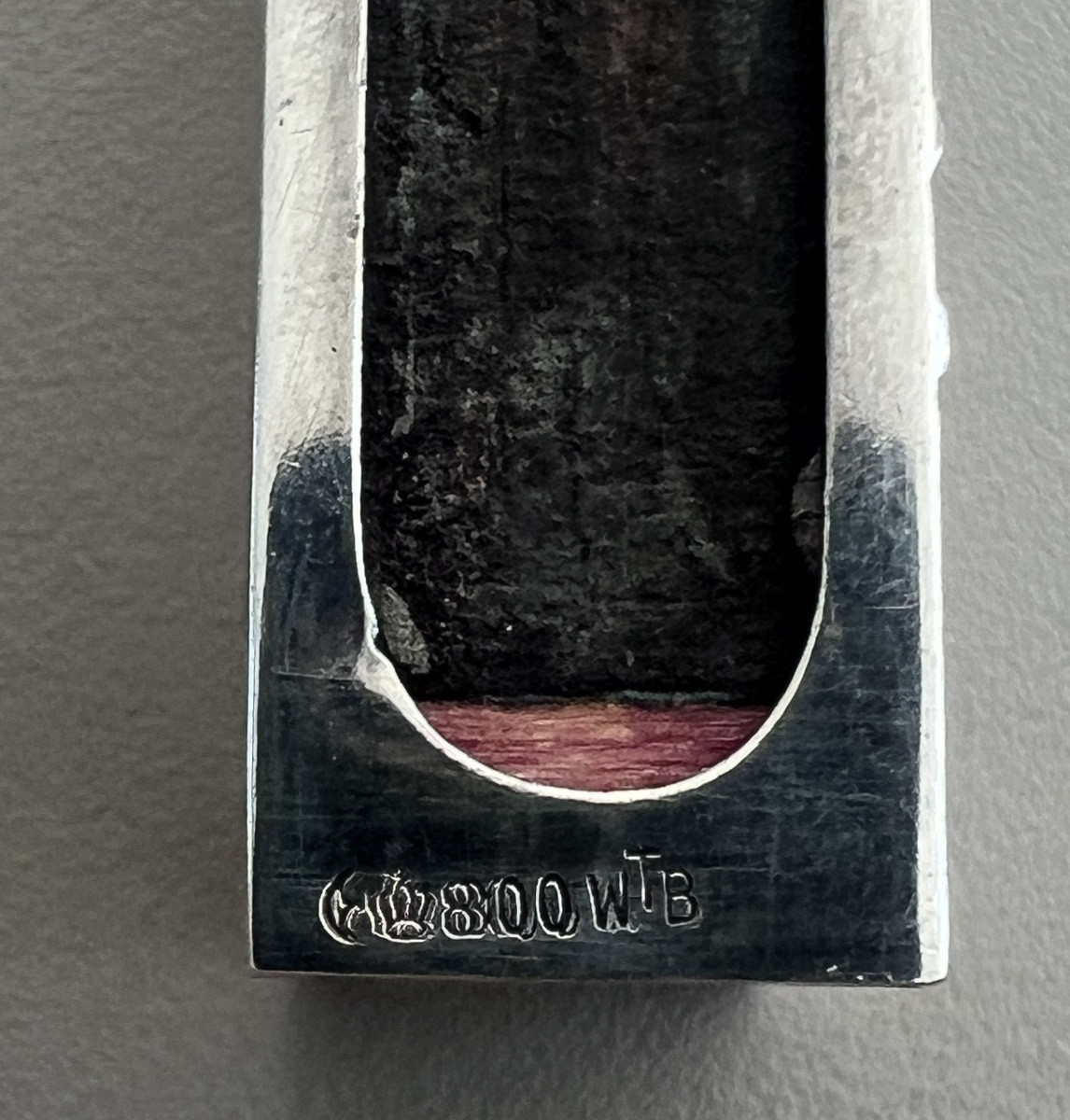 Louis XVI Style Silver Cigarette Case-photo-5