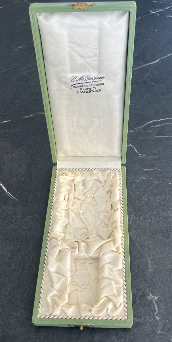 Louis XVI Style Silver Cigarette Case-photo-6