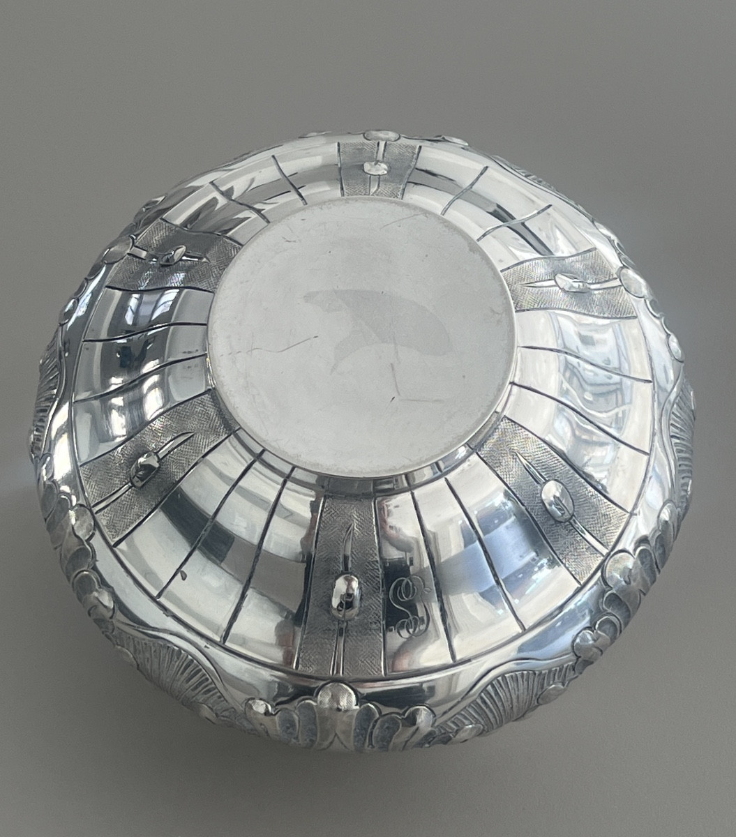 Minerva Solid Silver Holy Water Bucket / Holy Water Font -photo-1