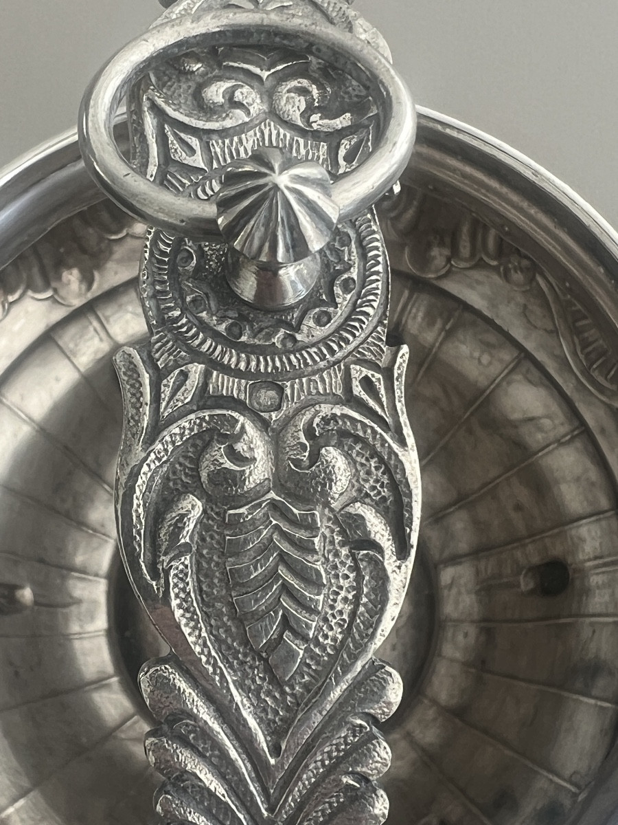 Minerva Solid Silver Holy Water Bucket / Holy Water Font -photo-5