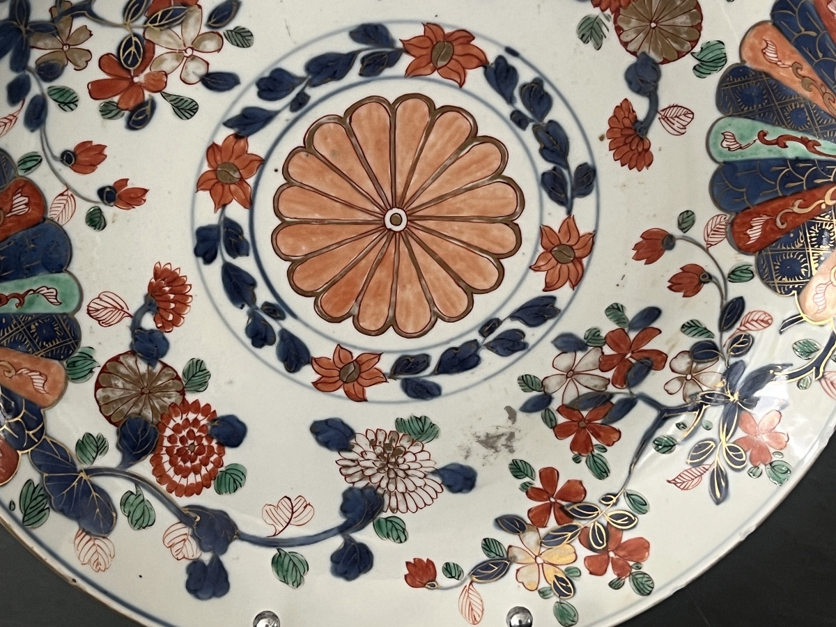 Plat en Porcelaine de Chine  D'époque Kangxi 1662-1722-photo-2