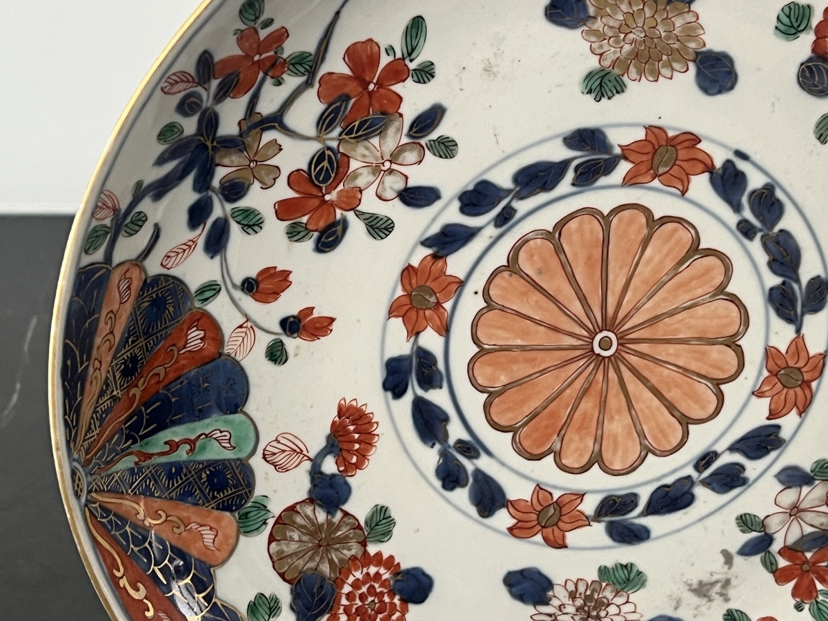 Plat en Porcelaine de Chine  D'époque Kangxi 1662-1722-photo-3