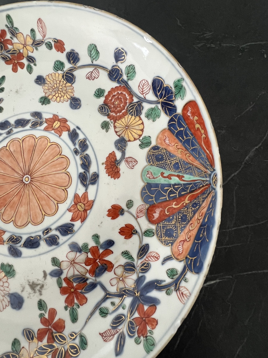 Plat en Porcelaine de Chine  D'époque Kangxi 1662-1722-photo-4