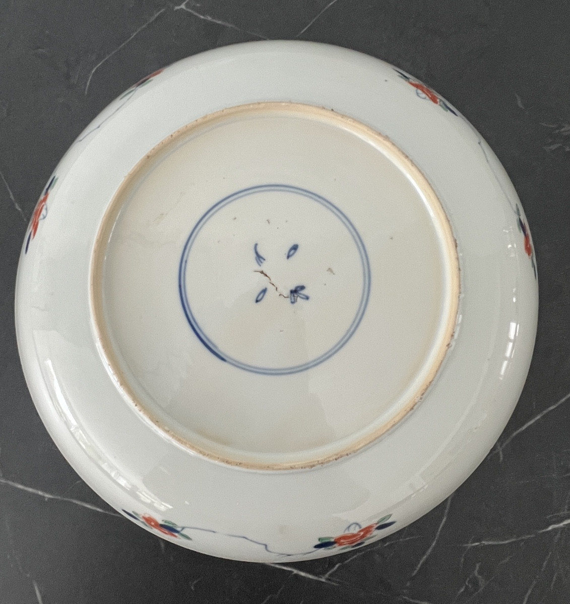 Plat en Porcelaine de Chine  D'époque Kangxi 1662-1722-photo-3