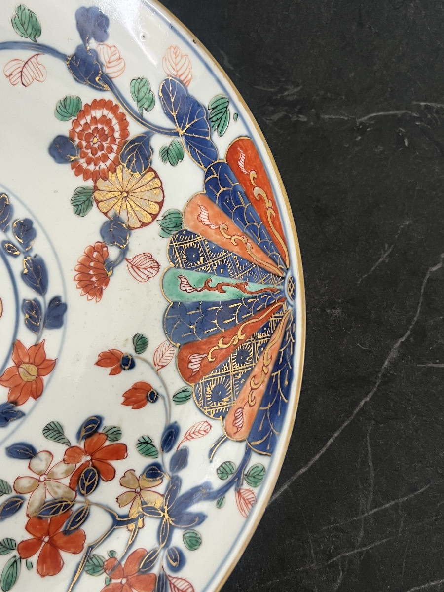 Plat en Porcelaine de Chine  D'époque Kangxi 1662-1722-photo-8