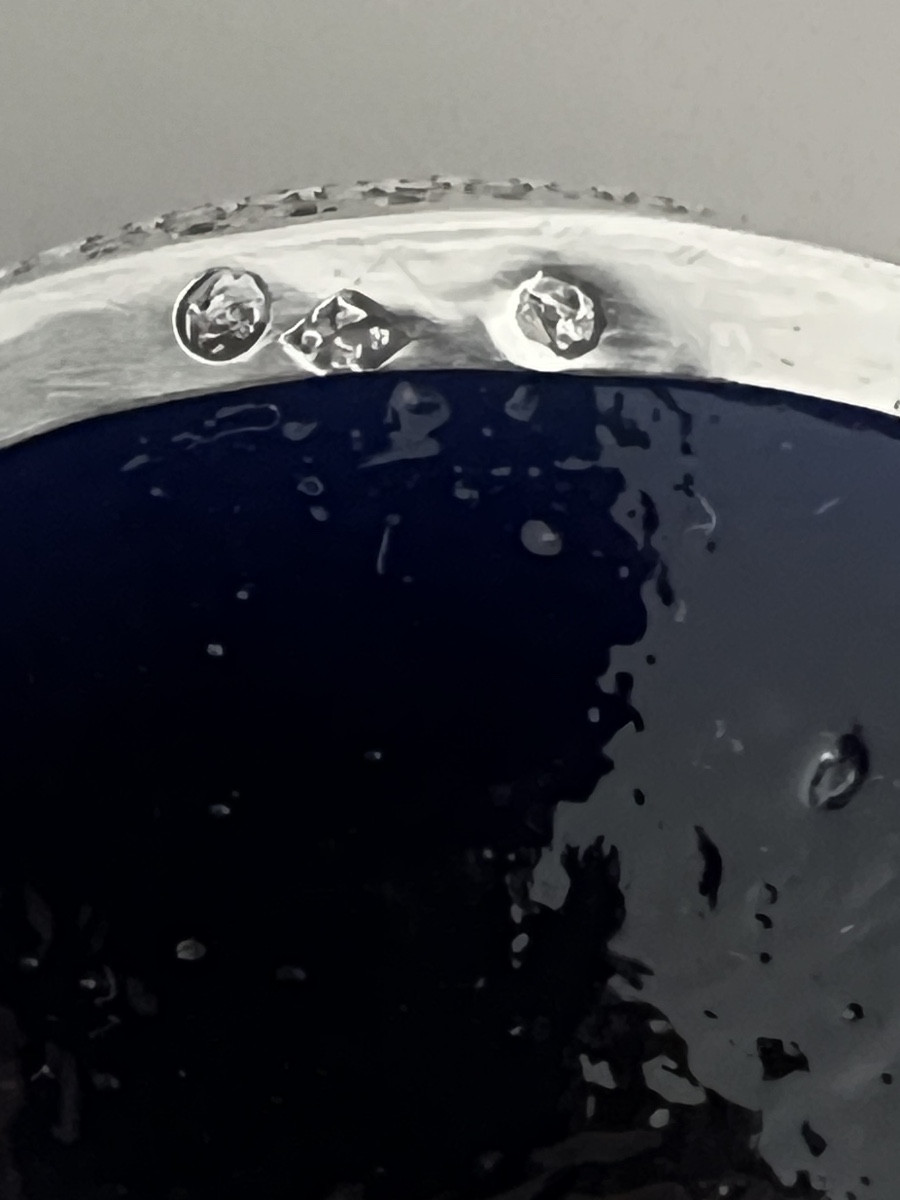 Moutardier & Salières en Argent Massif Empire Coq 1er Titre Orfèvre Mignerot-photo-5