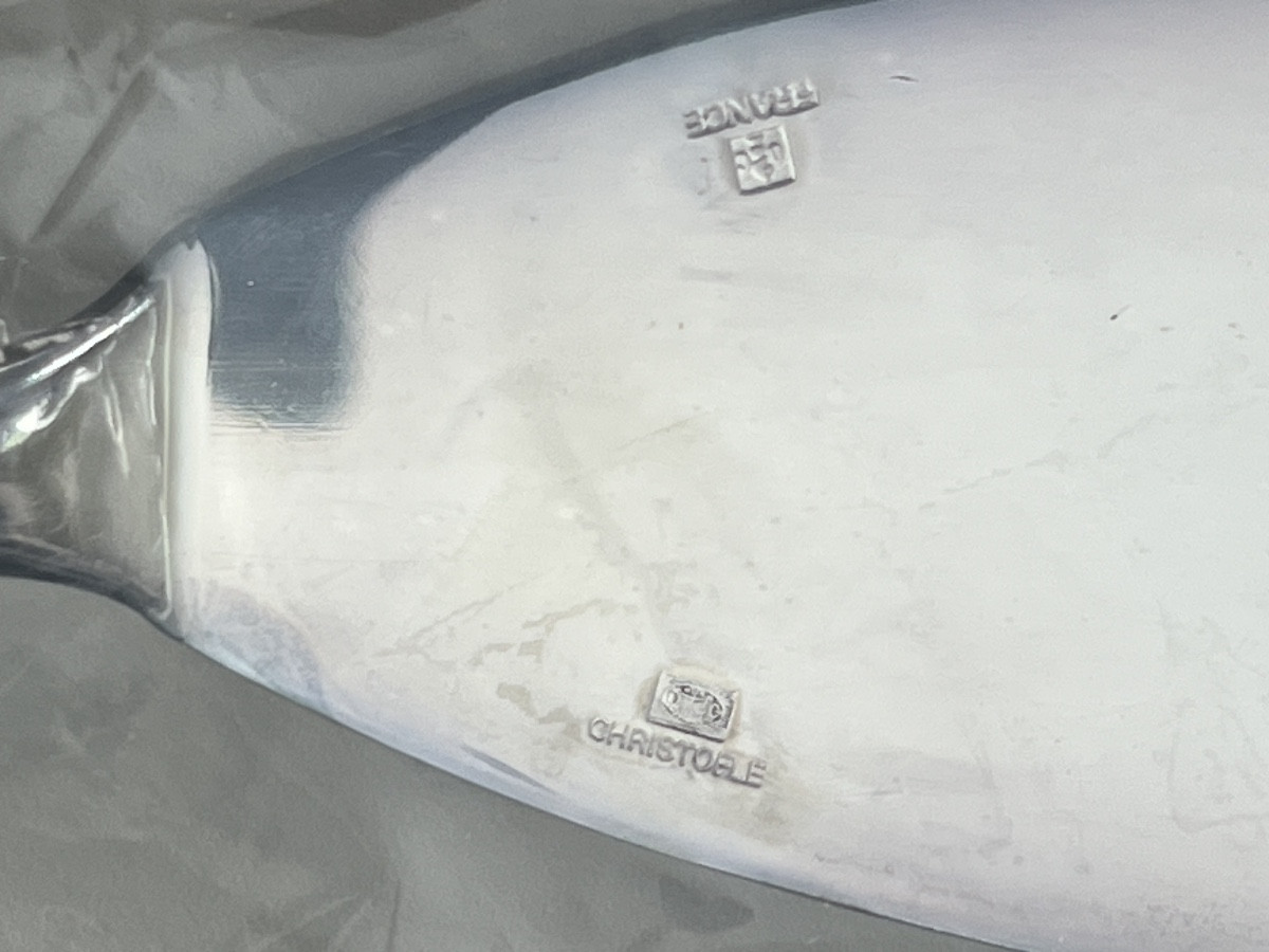 Christofle Model Pompadour Shovel For Serving Fish Or Cakes In Blister New-photo-4