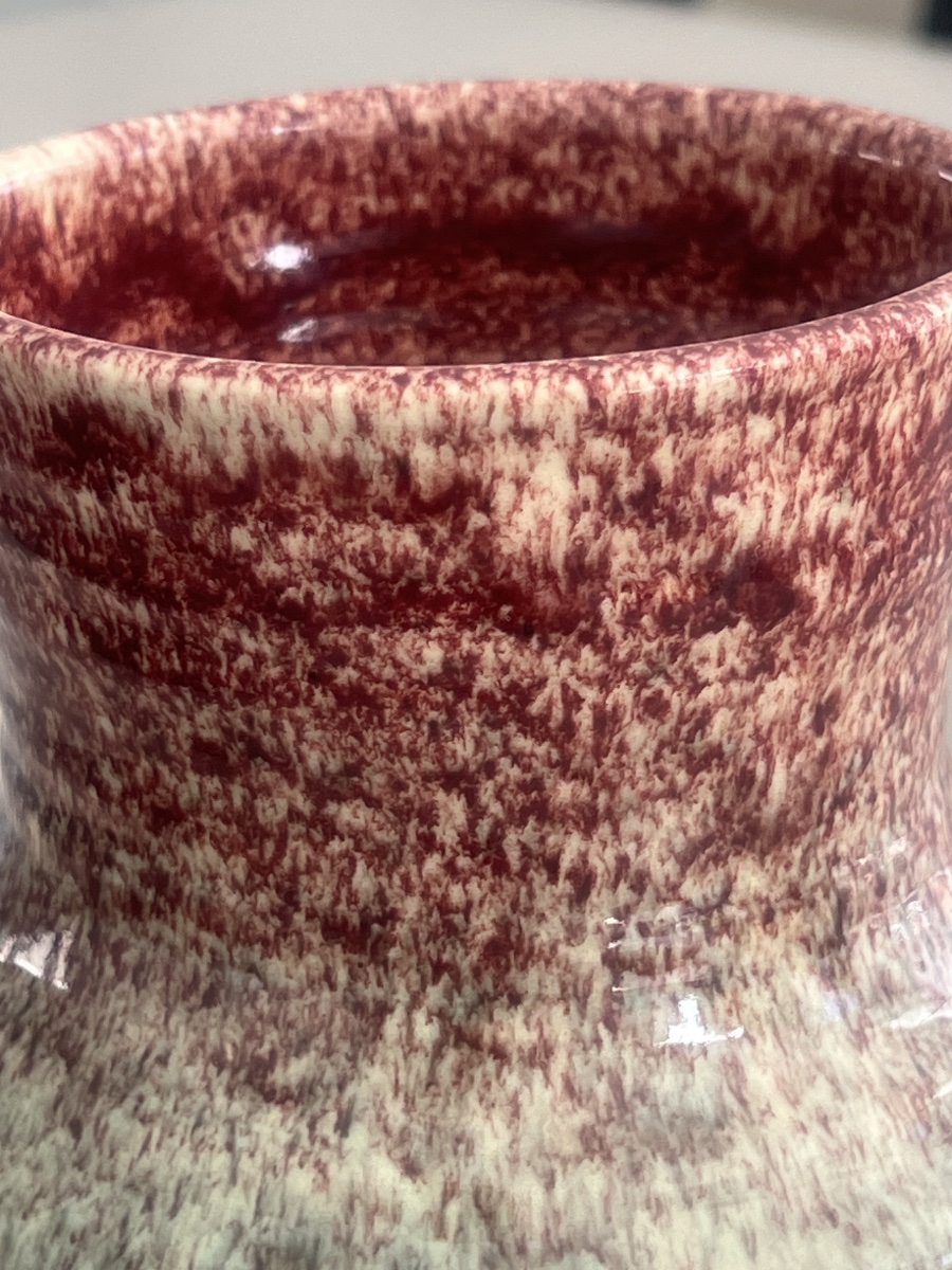 Accolay Vase, Glazed Ceramic, Circa 1950-photo-1