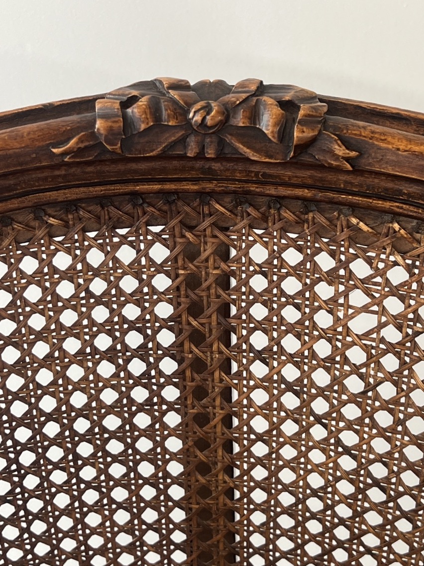 Fauteuil Canné de  Style Louis XVI -photo-5