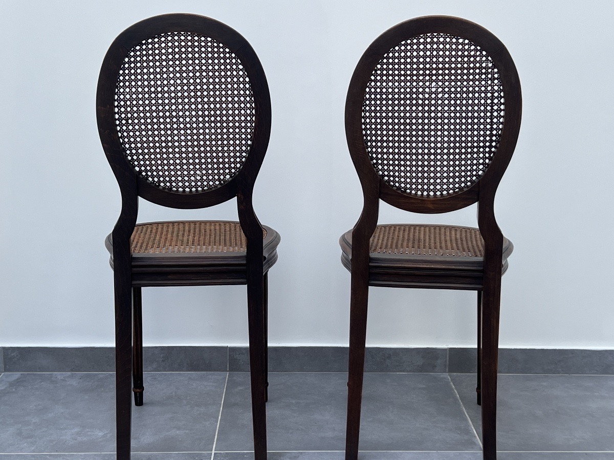 Pair Of Louis XVI-style Chairs -photo-3
