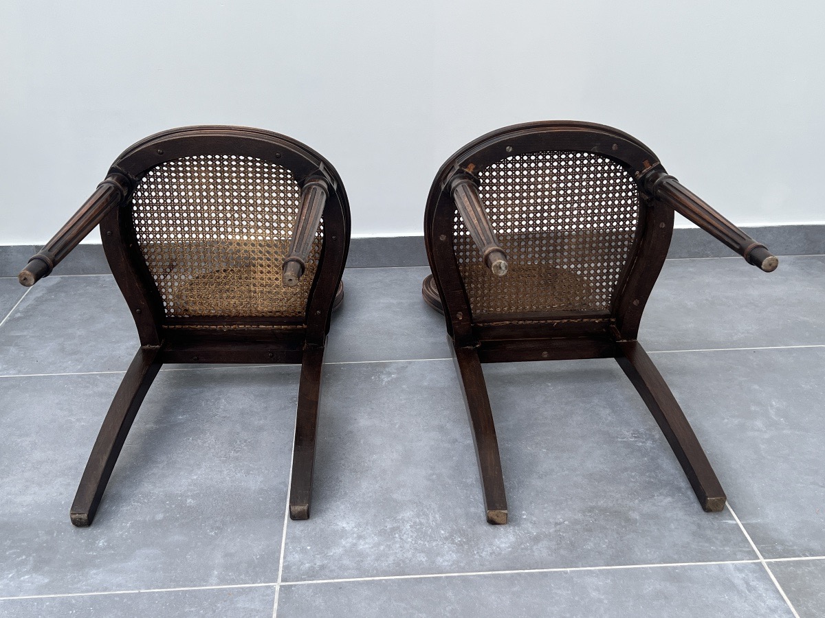 Pair Of Louis XVI-style Chairs -photo-4