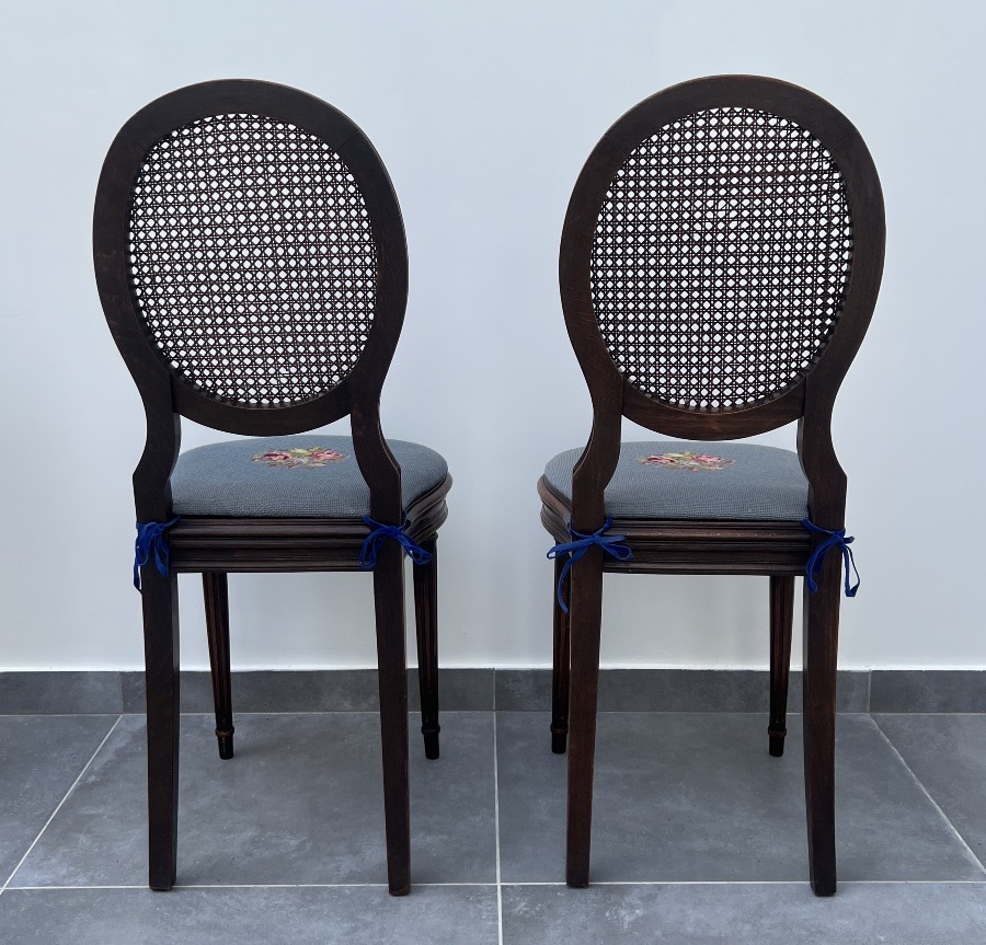 Pair Of Louis XVI-style Chairs -photo-5