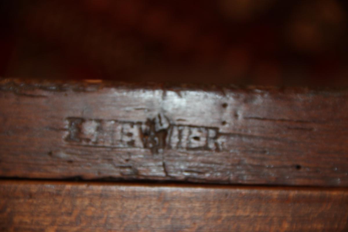 Fauteuil à la Reine canné Estampillé Etienne Meunier XVIIIém-photo-8