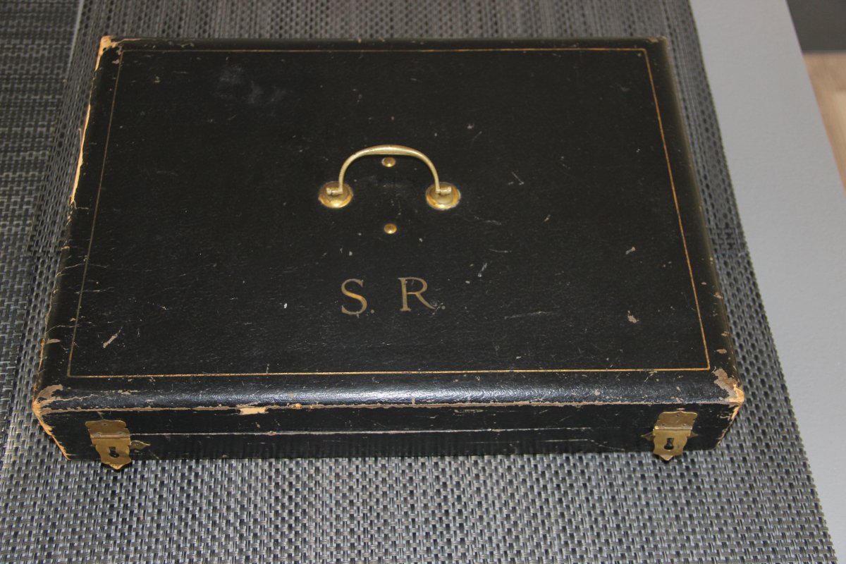 Alfénide / Christofle Ménagère  Modèle Baguette Fidèlio -photo-4