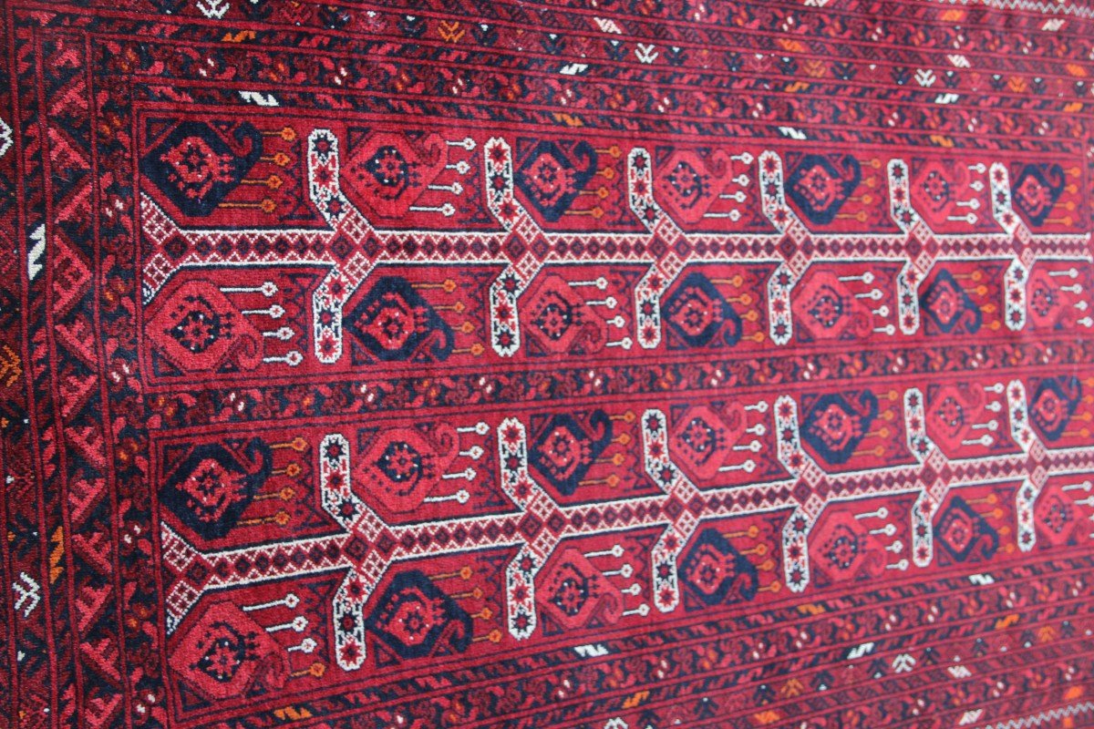 Ancien Tapis D'Orient  Fait Main  -photo-3