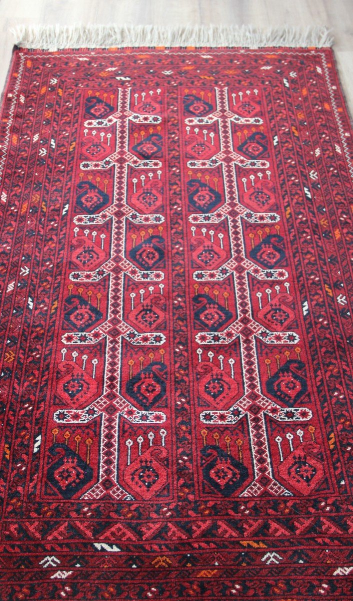 Ancien Tapis D'Orient  Fait Main  -photo-4