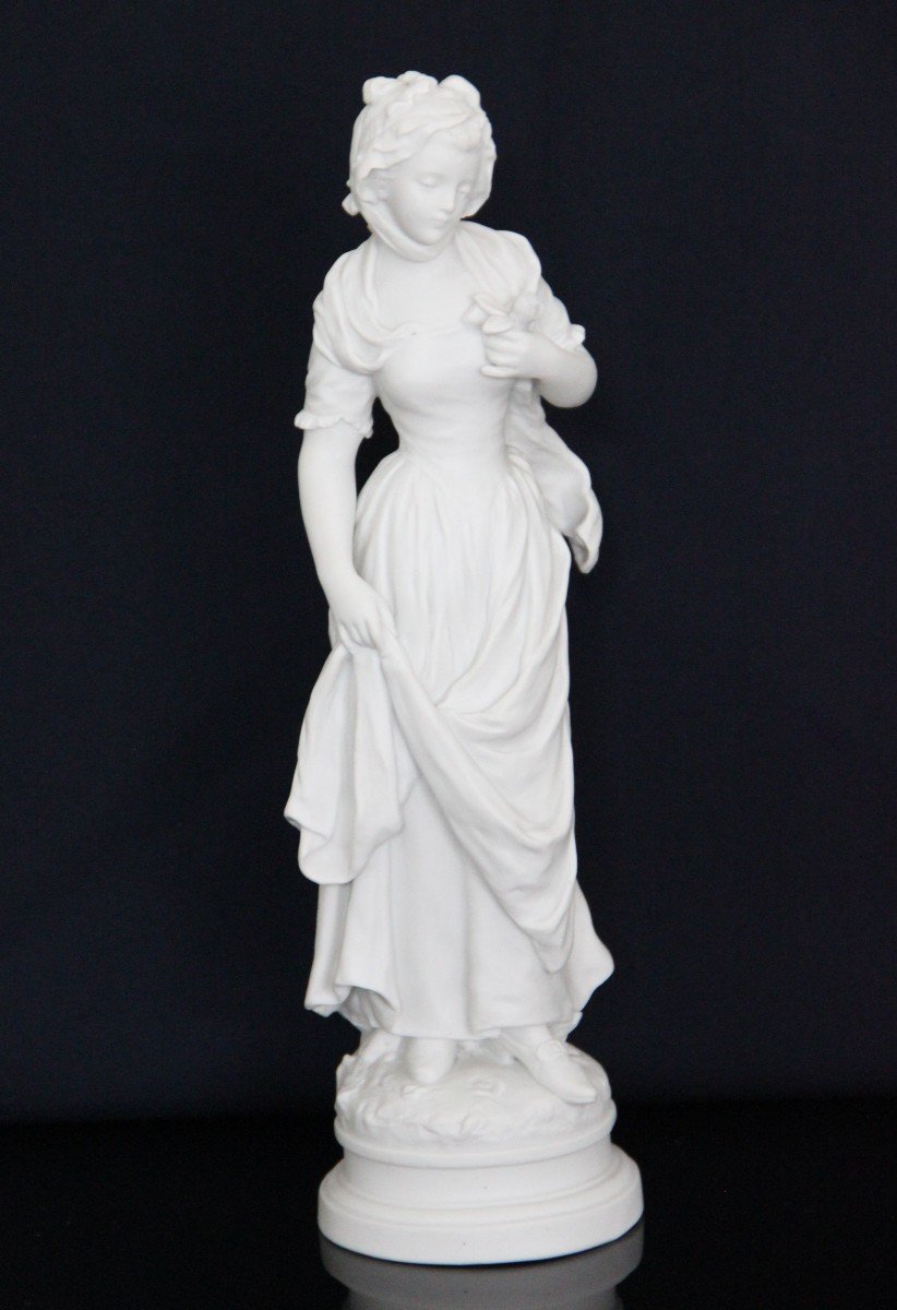 Hippolyte Moreau 1832-1927 Sèvres Porcelain Sculpture-photo-3