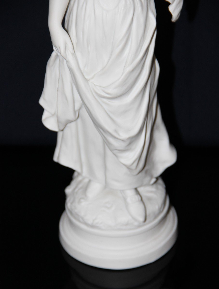 Hippolyte Moreau 1832-1927 Sèvres Porcelain Sculpture-photo-5