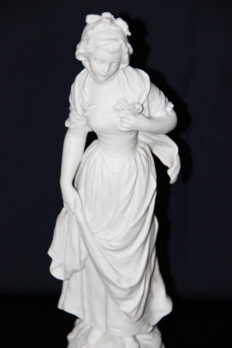 Hippolyte Moreau 1832-1927 Sèvres Porcelain Sculpture-photo-6