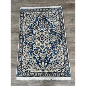 Ancien Tapis d'Orient Nain ( Iran ) En Laine Fait Main 