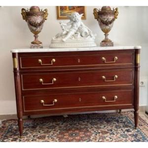 Louis XVI Style Mahogany Commode